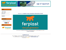 Tablet Screenshot of portal.ferplast.com